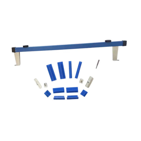 Paintless Dent Repair Tool Kit For Cars Hail Damage Remover And Dents Puller Easy To Use Car Body Repair Equipment with metal bar and blue tabs