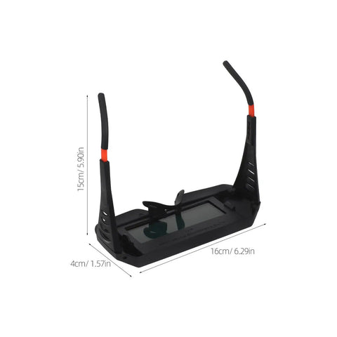 Badass Auto Darkening Welding Goggles Featuring Kickin Wraparound Coverage And Legit Precision Lenses For Ultimate Electric Arc Eye Protection Gear, side view showing dimensions.