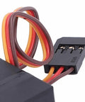 Badass 17 Gram High Torque Digital Steering Servo Motor Upgrade For 1 16 Scale Rc Car Crawler Truck Buggy Off Road Whips Replacement Parts And Performance Modifications with connector wires.