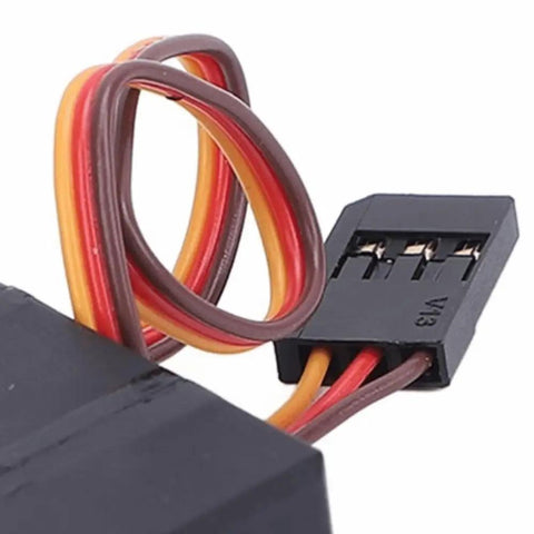 Badass 17 Gram High Torque Digital Steering Servo Motor Upgrade For 1 16 Scale Rc Car Crawler Truck Buggy Off Road Whips Replacement Parts And Performance Modifications with connector wires.