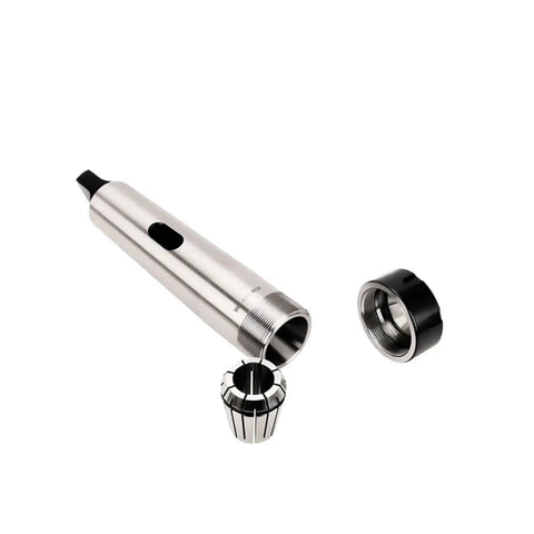 Heavy Duty Shop Rig Ready Cnc Collet Er50 80 Series Flat Tail Tool Holder with removable collet for CNC setups.