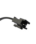 Close-up of SM-2P plug on USB Power Charger Cable For 7.2V Ni Cd Ni Mh Battery Packs 250mA Output SM 2P Plug For RC Excavator And RC Cars