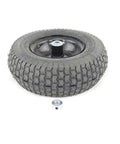 Heavy Duty Replacement Wheels For Pressure Washers Smooth Swivel Casters With Industrial Grade Tires Fits DH4240 DPW3835, heavy-duty tire with rugged tread.