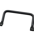 Industrial Round Bar Carry Handle Set, 2 Pieces, 100mm, Carbon Steel With Black Coating, Flat Head Tilt Puller, Heavy Duty Equipment Handle