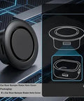 Heavy Duty Bumper Sensor Hole Covers Rock Solid Snap On Fit For Chevy Volt Bolt EV EUV And Blazer EV showing round black plug design.