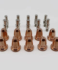 20-Piece Plasma Cutting Torch Tip And Electrode Kit For IPT-60 PT-60 PT40 S25 S45 Includes 0.9mm 0.035 Inch Nozzles
