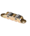 Buttersmooth Double Wheel Bottom Roller For Sliding Doors And Windows Heavy Duty Flat Groove Setup, metal roller design for smooth glide.