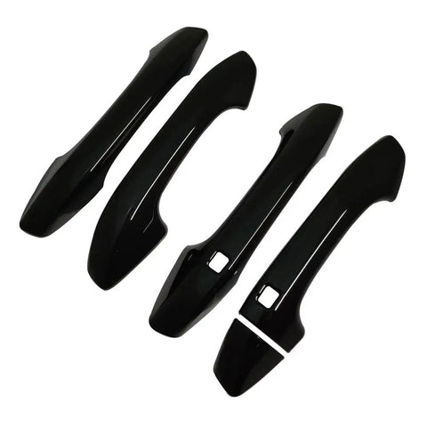 Glossy Black Exterior Door Handle Cover Trim For Kia K5 2020 2021 2022 2023 2024 2025 With Smart Keyhole Easy Install ABS Plastic Upgrade