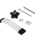 Fast Acting Hold Down Clamp Set For T Slot And T Track Workholding in Woodworking and Metalworking with pressure plates