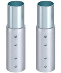 Solid Heavy Duty Galvanized Steel Table Legs For Commercial Workstations Kick Up Your Kitchen Game Six Inches With Nsf Certified Standup Support Built Different For The Daily Grind And Arrives As A Fresh Four Pack, showing four steel riser leg extenders.