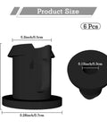 Kohler Engine Linkage Retaining Bushing Replacement 2515808S 25 158 08 S 6 Pack Black Aftermarket Durable Part For A Smooth No Fuss Motion In Small Engine Systems, size chart