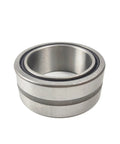 Heavy Duty Spherical Rod End Bearing One Piece With Thick Rubber Seals And Smooth Chromium Steel Design For Dead Simple Install And Tough As Nails Build NKI30 20 30x45x20 Mm close-up view showing smooth chrome finish and sealing ring.
