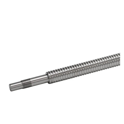 Top Tier Mini Long Ballscrew Matching Smooth Linear Bearing Delivers Killer Micron Accuracy For CNC Builds close-up of SFU6320 hardened steel ballscrew