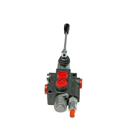 Open Center Hydraulic Control Valve With 1 Spool 4 Way 3 Position, 13 GPM, 3600 PSI, SAE 10 In Out And SAE 8 Work Ports