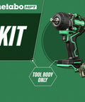 36V MultiVolt Half Inch Mid Torque Cordless Impact Wrench Workhorse Tool Only No Battery Four Speed Settings