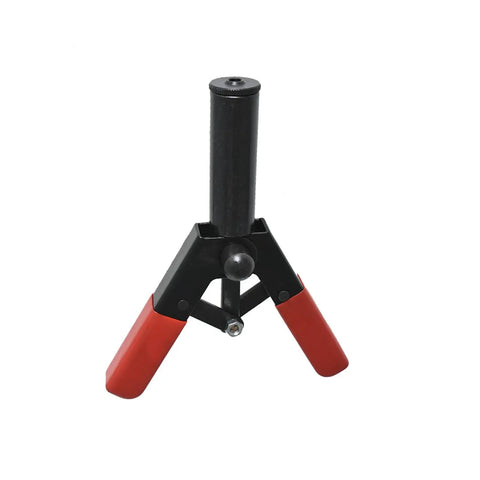 Heavy Duty Alloy Steel Rivet Gun Assortment Kit, ergonomic one-handed design with red grips for easy use and durability.