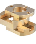 Get Your 3D Printing Game On With This Super Smooth Oldham Coupling For Z Axis That Fits Perfectly On 12mm Ball Screw Hot Beds To Reduce Vibration And Boost Accuracy Without Breaking The Bank. brass Oldham coupling for 12mm ball screw Z axis 3D printer