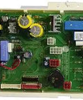 Genuine OEM Main Control Board For Dishwashers Replacement PCBA showing circuit connections and components on green board.
