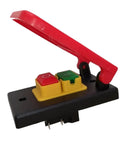 Heavy Duty Electromagnetic Pushbutton Paddle Switch For Table Saws 220V To 240V 16A 5E4 Safety Switch With Emergency Stop Cover