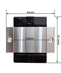 FKS Short Ball Slider Linear Guide Block 1pc with sealed ball bearing, dimensions shown; compatible with R166581320 R166581322