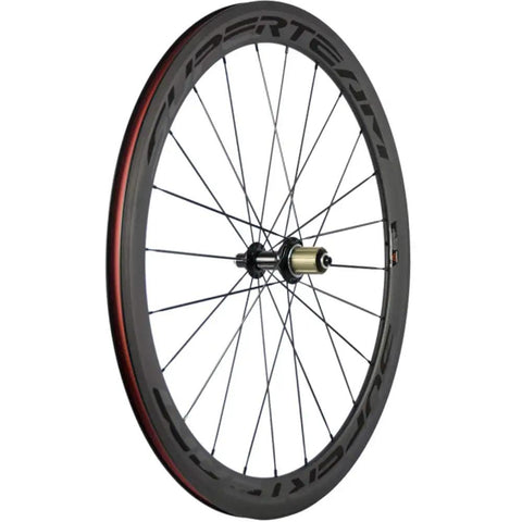 Carbon Fiber Road Wheelset 50mm Deep 23mm Wide Clincher 700c For Shimano 8 9 10 11 Speed V Brake Road Bikes Toray T700