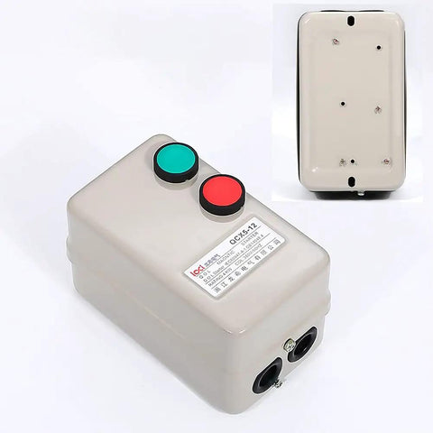 Plug And Play Magnetic Motor Starter For 5HP 220 240V Motors Compatible With Single Phase Or 3 Phase Setups Electric Motor Switches
