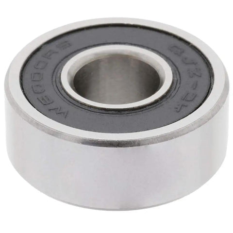 Two Pack Deep Groove Ball Bearings With Double Rubber Seals 0.3937 In ID X 1.0236 In OD X 0.3150 In Width And 10 Mm X 26 Mm X 8 Mm
