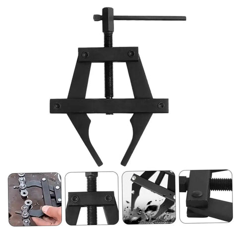 Heavy Duty Motorcycle Chain Tensioner Tool Multi Purpose Foolproof Chain Adjuster And Rugged Sprocket Cutter for Bike Repair.