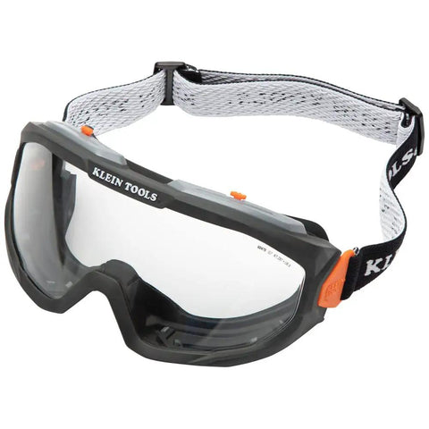 Clear Lens Safety Goggles With Anti Fog Scratch Resistant Eye Protection PPE UV Shield All Day Comfort And Adjustable Vents