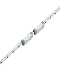 800mm Stainless Steel Linear Guide Rail For CNC Machines And 3D Printers, Slider Type MGN9H MGN12H MGN15H, Heavy Duty Linear Motion System For Smooth, Precise Movement And Accurate Engraving. stainless rail with two linear blocks