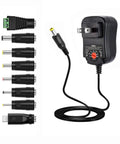 Versatile 12W Universal ACDC Power Adapter With Eight Tip Sizes, Adjustable 3V To 12V DC Output, 1000mA Max, For Your Everyday Gadgets