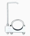 2.5 Inch Universal Exhaust Clamp With Hanger For Car And Truck Exhaust Pipe, Tough Heavy-Duty Clamp With Anti-Loose Nuts