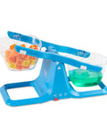 Blue Nestable Double Bucket Balance Scale For Liquids And Solids, Clear Weighing Balance For Classroom, Easy To Assemble Kid Friendly