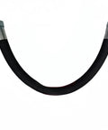 Top Shelf Replacement Air Compressor Hose Part Number 35324177 for Screw Machines, black rubber, heavy-duty, curved design