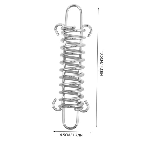 3 Piece Adjustable Rope Buckle High Strength Spring Tensioner Set For Lightning Quick Tent Setup Lightweight Camping Gear