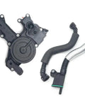 Upgrade Your Ride With This PCV Valve Engine Crankcase Vent Oil Separator Breather Hose Kit For Audi A3 A4 A5 Q5 TT And VW Beetle CC Jetta Passat Tiguan Replacement 06H103495AB 06H103495AH 06H103495B with hoses and valve