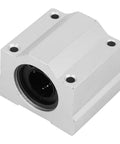 Heavy Duty Aluminum Alloy Linear Motion Ball Bearing Slide Block Bushing, 16mm ID, 38.5mm H, featuring a smooth glide design.