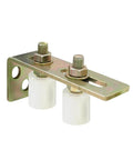 Slide Gate Guide Roller With L Post Bracket Adjustable Dual Nylon Rollers For Patio Doors And Sliding Gates Built To Last