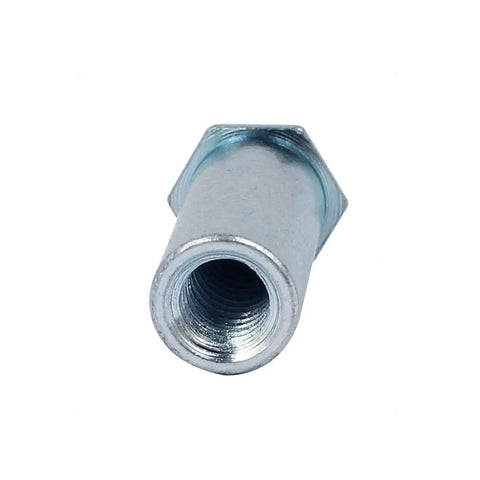 M6 Self Clinching Standoffs 20mm Carbon Steel Hex Bolts And Nuts 30 Pack Zinc Plated showing threaded end for panel fastening