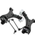 4 Piece Front Lower Control Arm Kit Left And Right For Chevrolet Equinox 2010 To 2016 LTZ FWD Replacement With Control Arm Bushings