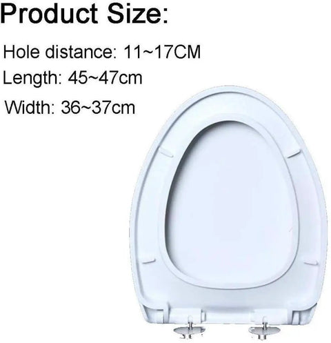 Heavy Duty Raised Toilet Seat Aid With Thickened Cushioned Top For Major Leg Support Quick Release Lids. Dimensions shown.