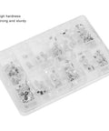 Pro Grade Watch Movement Screw Set With 240 Pcs Casing Clamp Adapters For 2824 2836 2846 Movements Durable Stainless Steel Screws