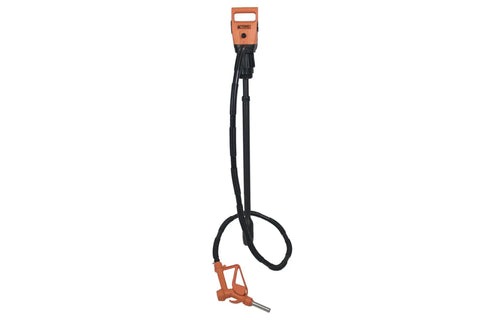 No Fuss Cordless 19.2V Drum Pump With Telescopic Tube Fitting for 55 Gallon Barrels and IBC Tanks with 2 Inch Bung Adapter.