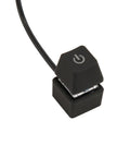 Next Level Game Ready 5.4 Foot Power Extension Cord With Glowing Led Status Light For Desktop Pc And Gaming Setups Badass Flexible Cable Extends Case Start Switch Zero Hassle