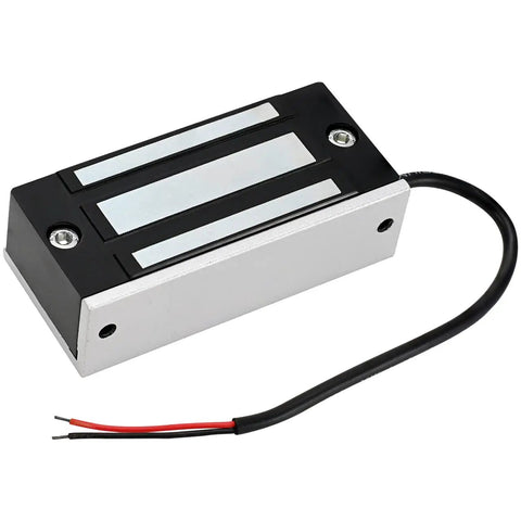 Heavy Duty Magnetic Door Lock 60KG 130LB Holding Force For Metal Wood Glass Doors 12V NC Mode Single Access Control Stainless Steel
