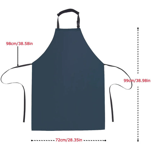 Heavy Duty Waterproof Kitchen Apron Built Different To Handle Grease And Hot Liquids In Style Adjustable Neck Strap With Secure Waist Tie For Serious Chefs And Butchers Seeking Full Torso Coverage