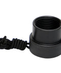 Black Female Threaded DIN Scuba Tanks Valves Dust Plug Protector Cap Dust Cap Plug Cover For DIN Regulators End Cap Gear Protection