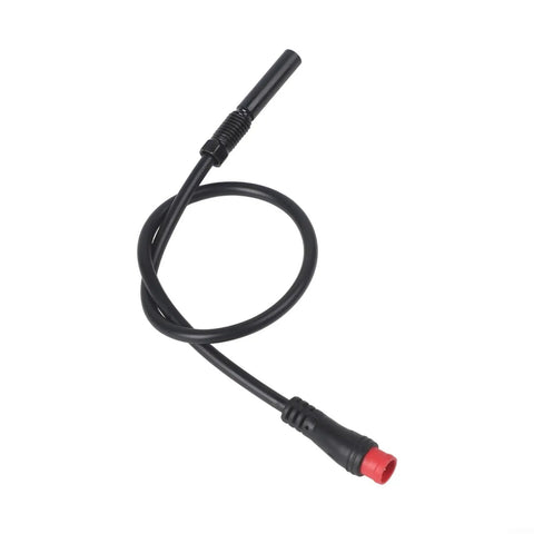 Premium 21CM E Bike Brake Sensor Wire With Rapid Power Cut Off For NFOX And Compatible Electric Bikes Featuring Durable Steel Core Heavy Duty Induction Cable Ensures Instant Safety Stop Any Time black 21cm cable with red connector