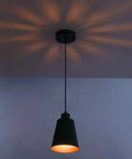 Black Pendant Light For Kitchen Island With Adjustable Cord And 5.94 Inch Metal Shade Sleek Matte Black Modern Hanging Fixture