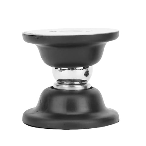 Top Rated Fabater Magnetic Door Stopper For RV Trailers solid black base with strong magnet and durable metal design.